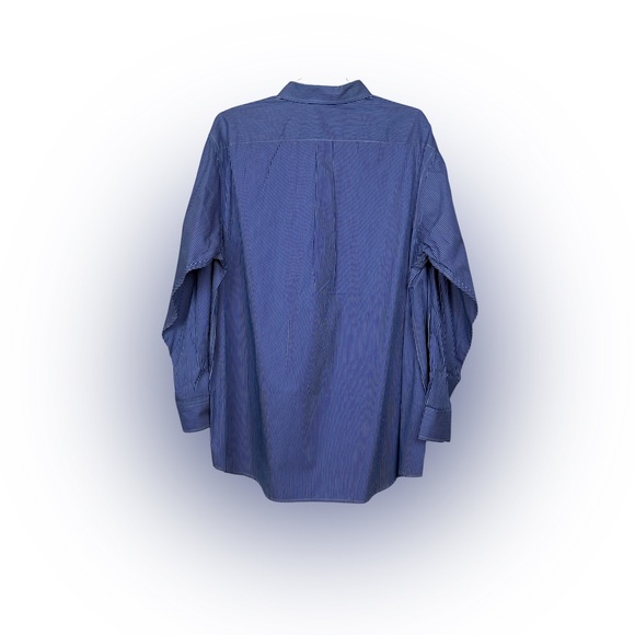 Roundtree & Yorke Blue Casual Button Down Shirt - Picture 2 of 5